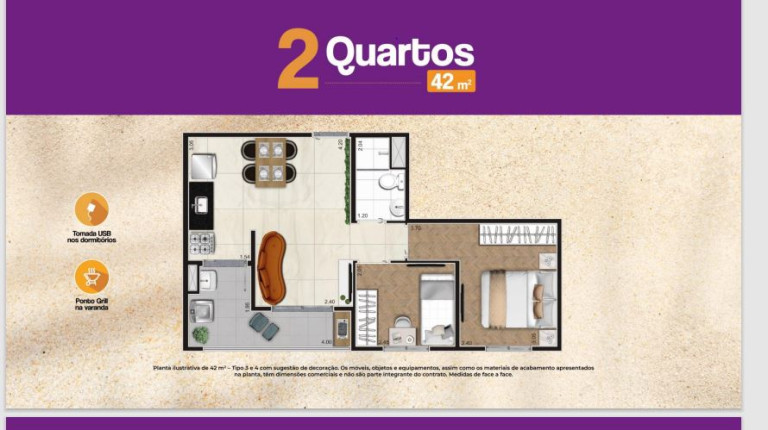 Imagem Apartamento com 3 Quartos à Venda, 60 m² em Vila Vermelha - São Paulo