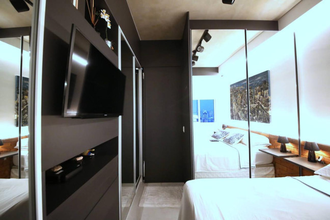 Imagem Apartamento com 1 Quarto para Alugar, em Cidade Monções - São Paulo Imagem Apartamento com 1 Quarto para Alugar, em Cidade Monções - São Paulo