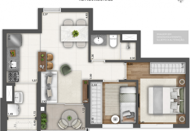 Imagem Apartamento com 2 Quartos à Venda, 64 m² em Vila Pompéia - São Paulo