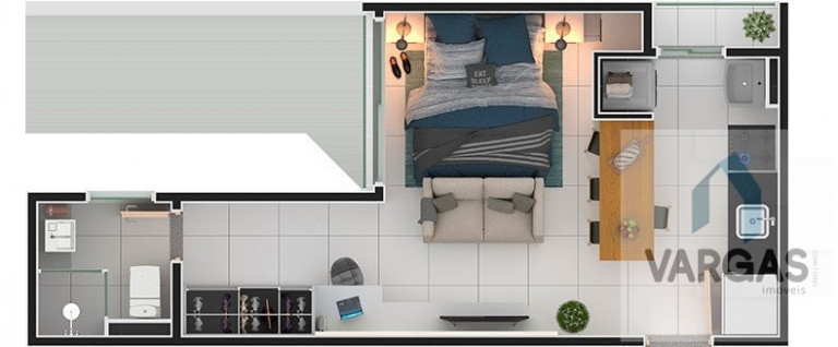 Imagem Apartamento com 2 Quartos à Venda,  em Vila Oliveira - Mogi das Cruzes