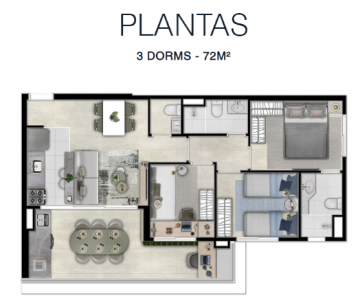 Imagem Apartamento com 3 Quartos à Venda, 72 m² em Vila Nair - São Paulo