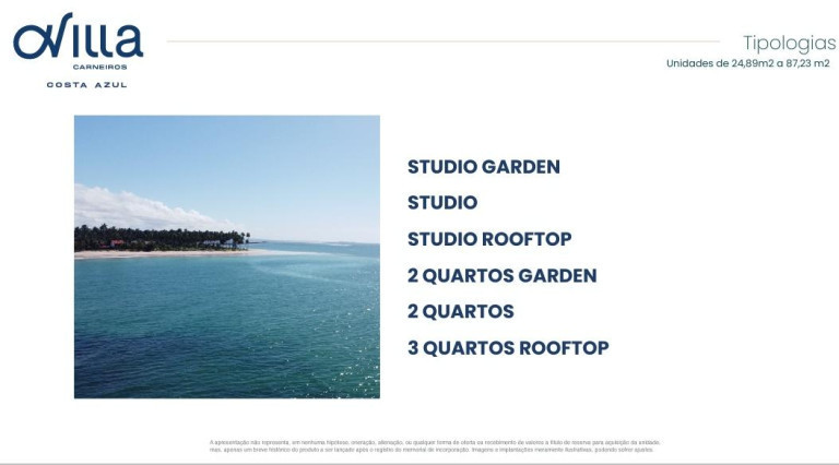 Imagem Apartamento com 2 Quartos à Venda,  em praia dos carneiros - Tamandaré