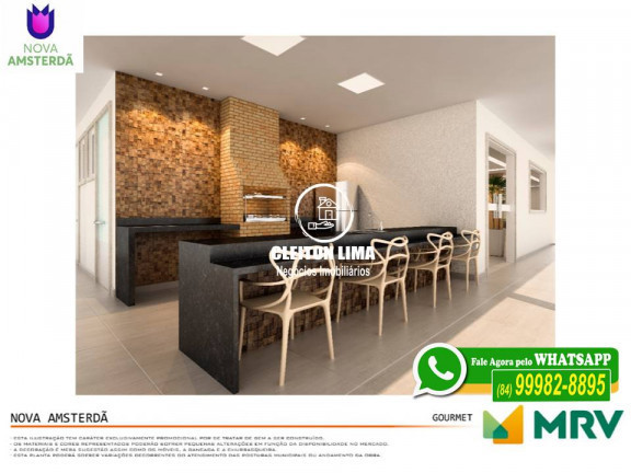 Imagem Apartamento com 2 Quartos à Venda, 42 m² em Pitimbu - Natal