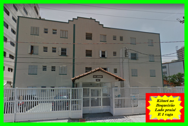 Kitnet com 1 Quarto à Venda, 20 m² em Boqueirão - Praia Grande