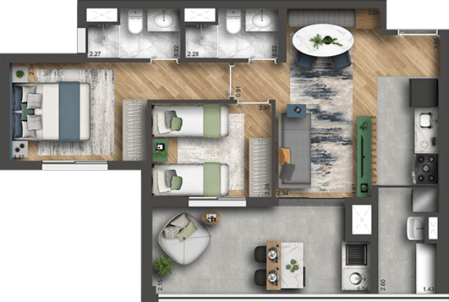 Imagem Apartamento com 2 Quartos à Venda, em Vila Firmiano Pinto - São Paulo Imagem Apartamento com 2 Quartos à Venda, em Vila Firmiano Pinto - São Paulo