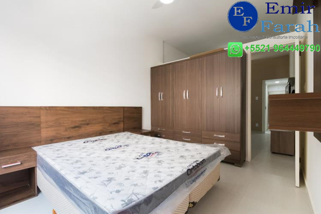 Apartamento com 1 Quarto à Venda ou Temporada, 45 m²em Copacabana - Rio de Janeiro