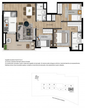Imagem Apartamento com 3 Quartos à Venda, 67 m² em Vila Anastácio - São Paulo