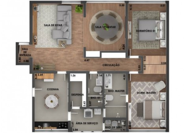 Imagem Apartamento com 3 Quartos à Venda, 161 m² em Vila Nova Conceição - São Paulo Imagem Apartamento com 3 Quartos à Venda, 161 m² em Vila Nova Conceição - São Paulo
