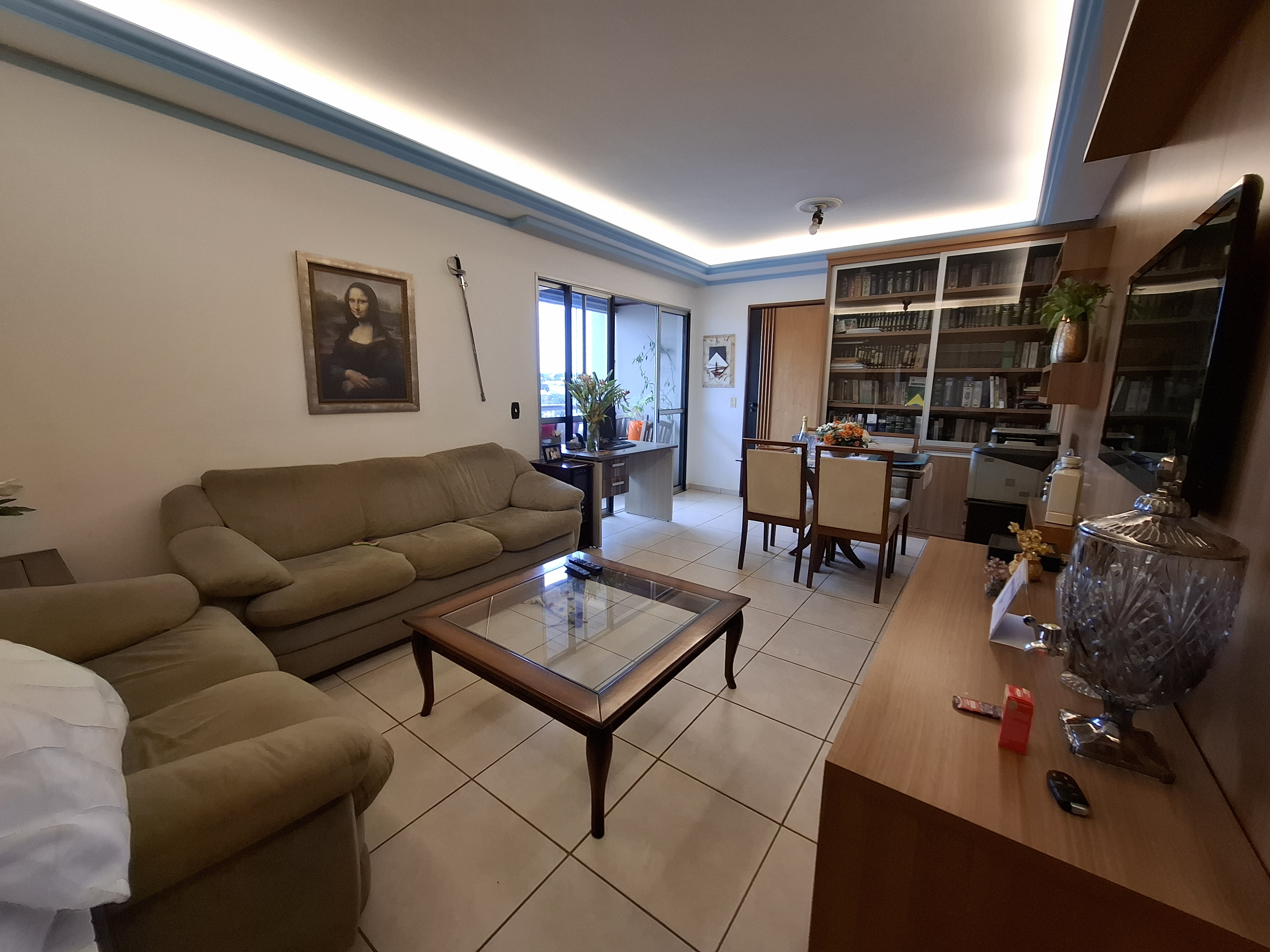 Imagem Apartamento com 3 Quartos à Venda, 119 m² em Santa Fé - Campo Grande