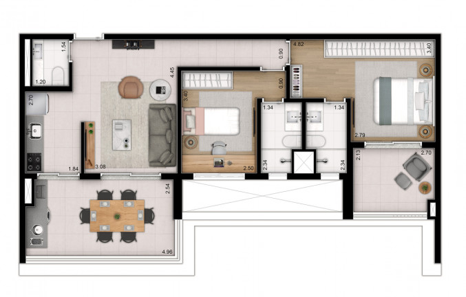 Imagem Apartamento com 3 Quartos à Venda, 166 m² em Vila Clementino - São Paulo
