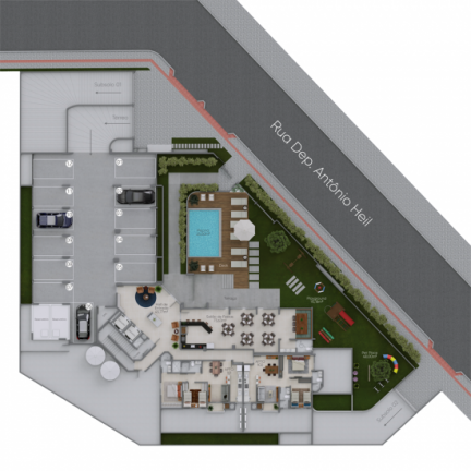 Imagem Apartamento com 2 Quartos à Venda, 59 m² em São Cristóvão - Criciúma Imagem Apartamento com 2 Quartos à Venda, 59 m² em São Cristóvão - Criciúma