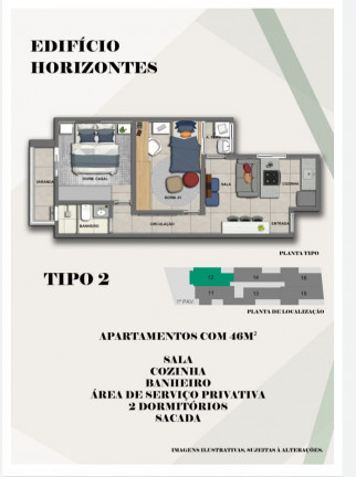 Imagem Apartamento com 2 Quartos à Venda, em Vila Ré - São Paulo Imagem Apartamento com 2 Quartos à Venda, em Vila Ré - São Paulo