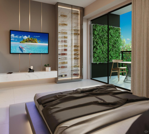 Imagem Apartamento com 1 Quarto à Venda, em Praia de Muro Alto - Ipojuca Imagem Apartamento com 1 Quarto à Venda, em Praia de Muro Alto - Ipojuca