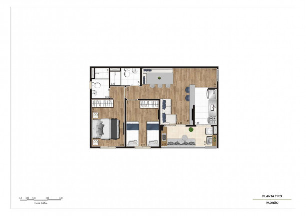 Imagem Apartamento com 2 Quartos à Venda, 56 m² em Saúde - São Paulo