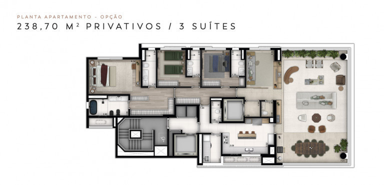 Imagem Apartamento com 4 Quartos à Venda, 238 m² em Ibirapuera - São Paulo Imagem Apartamento com 4 Quartos à Venda, 238 m² em Ibirapuera - São Paulo