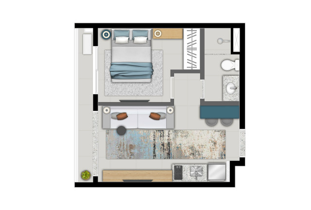 Imagem Apartamento com 1 Quarto à Venda, 32 m² em Vila Mariana - São Paulo