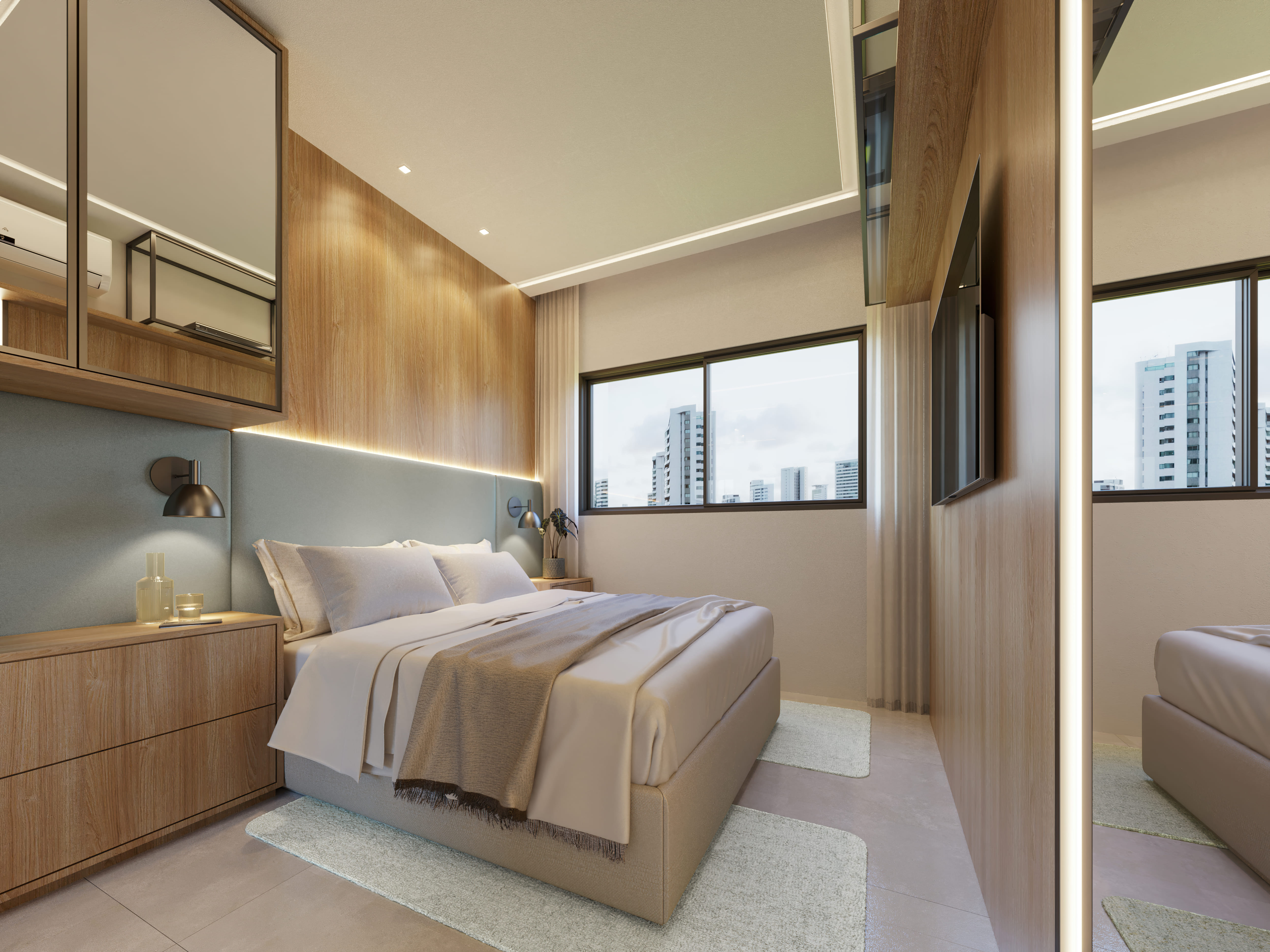 Imagem Apartamento com 2 Quartos à Venda, 48 m²em Casa Amarela - Recife