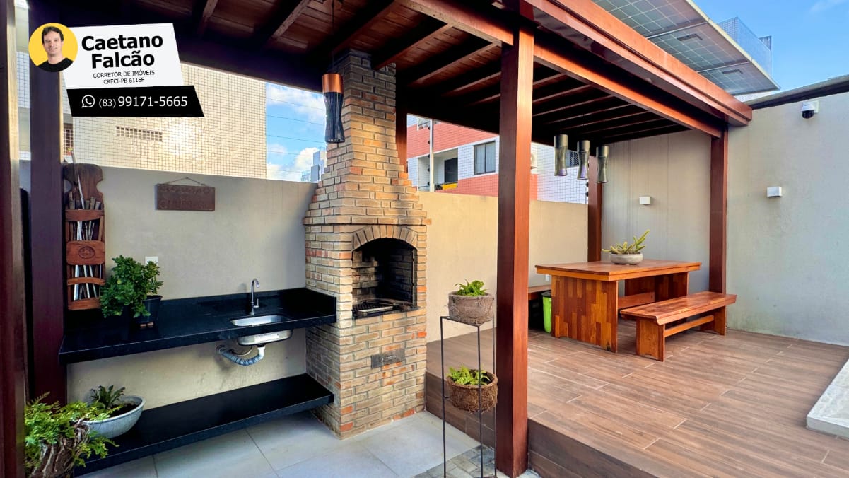 Imagem Apartamento com 3 Quartos à Venda, 160 m²em Bessa - João Pessoa