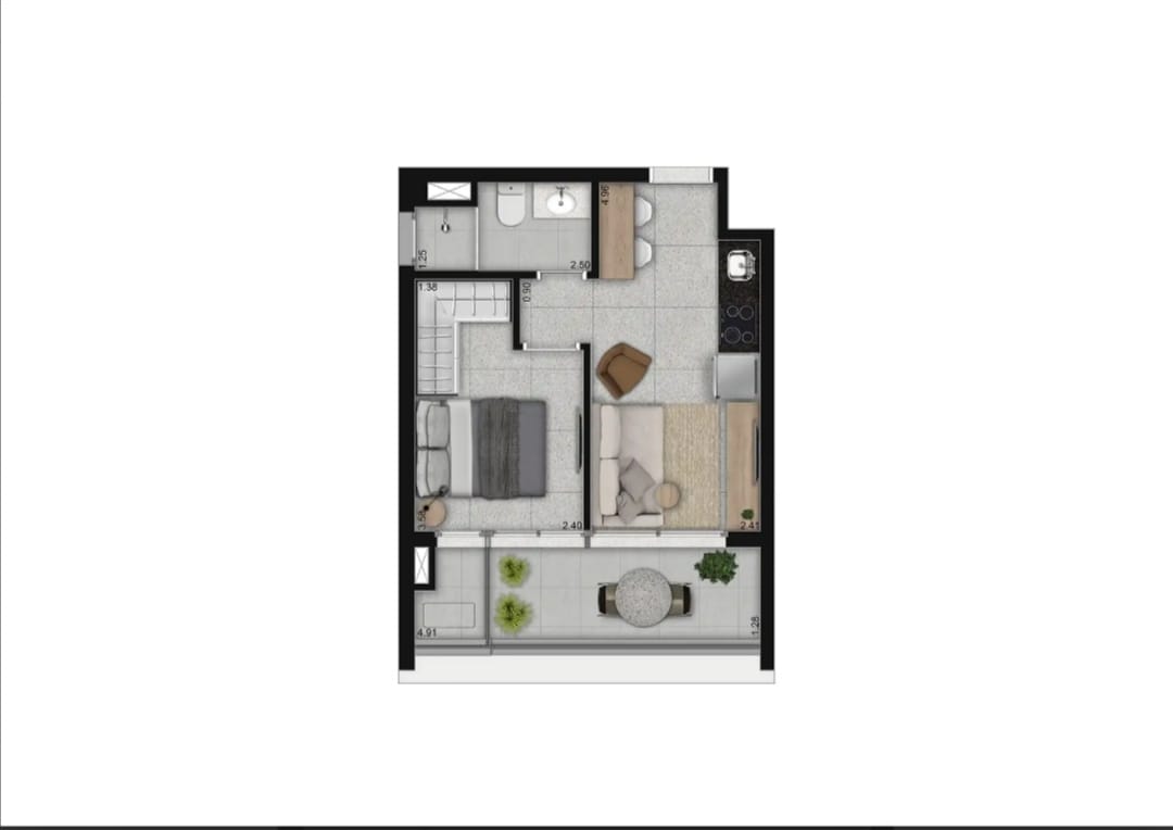 Imagem Studio à Venda, 24 m²em Sumarezinho - São Paulo