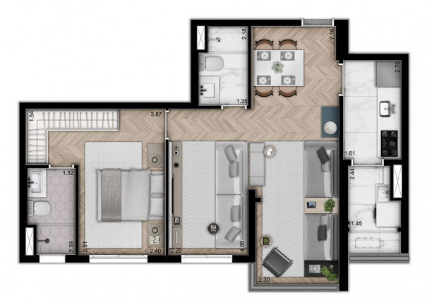 Imagem Apartamento com 2 Quartos à Venda, 64 m²em Vila Monte Alegre - São Paulo Imagem Apartamento com 2 Quartos à Venda, 64 m²em Vila Monte Alegre - São Paulo