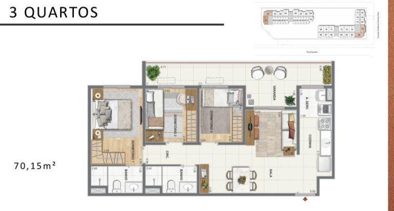 Imagem Apartamento com 1 Quarto à Venda, 35 m² em Santo Cristo - Rio de Janeiro
