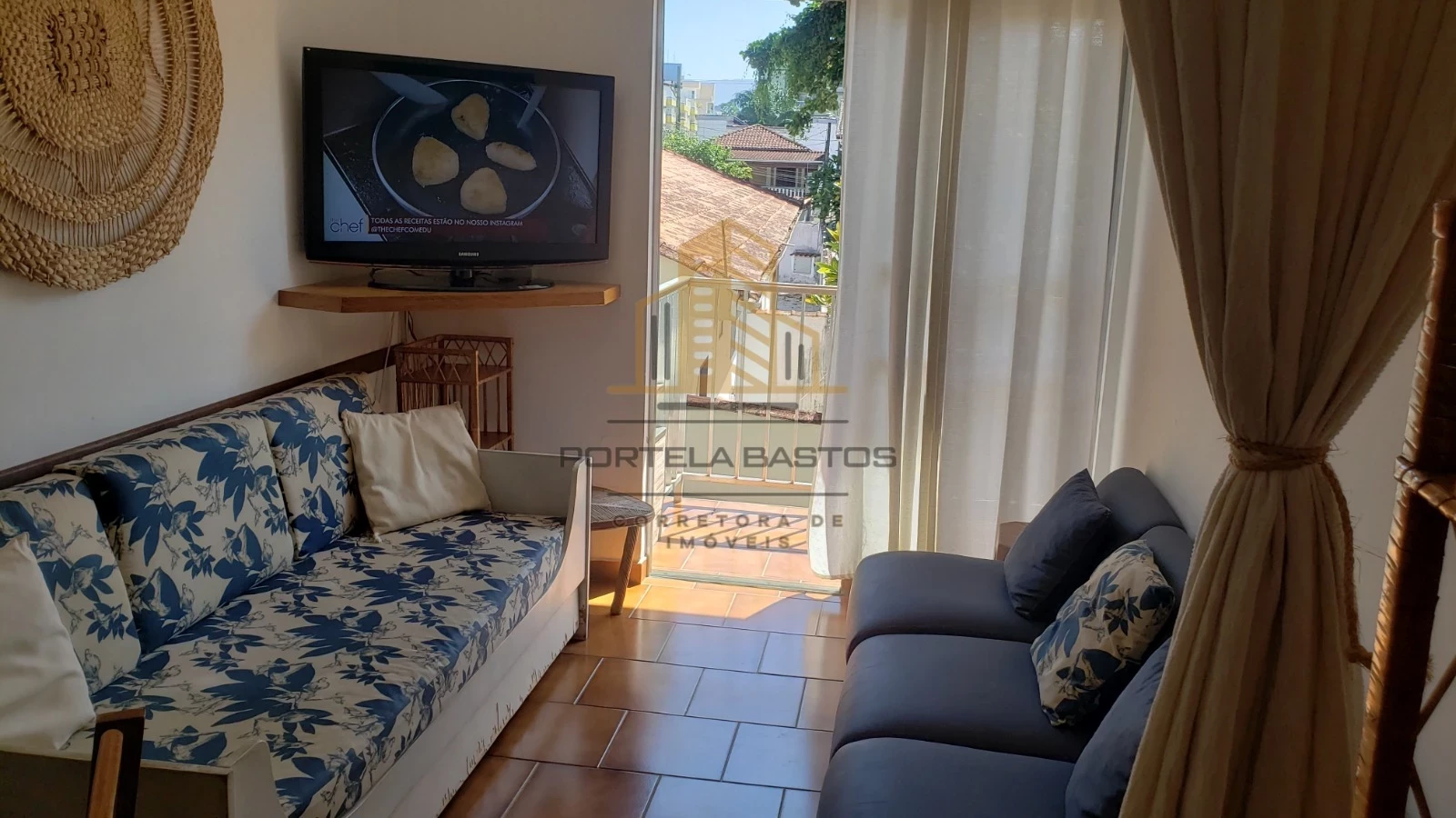 Apartamento com 1 Quarto para Temporada, 44 m² em Praia Grande - Ubatuba
