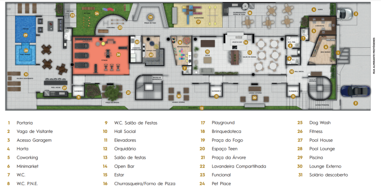 Imagem Apartamento com 3 Quartos à Venda, 67 m² em Jardim - Santo André