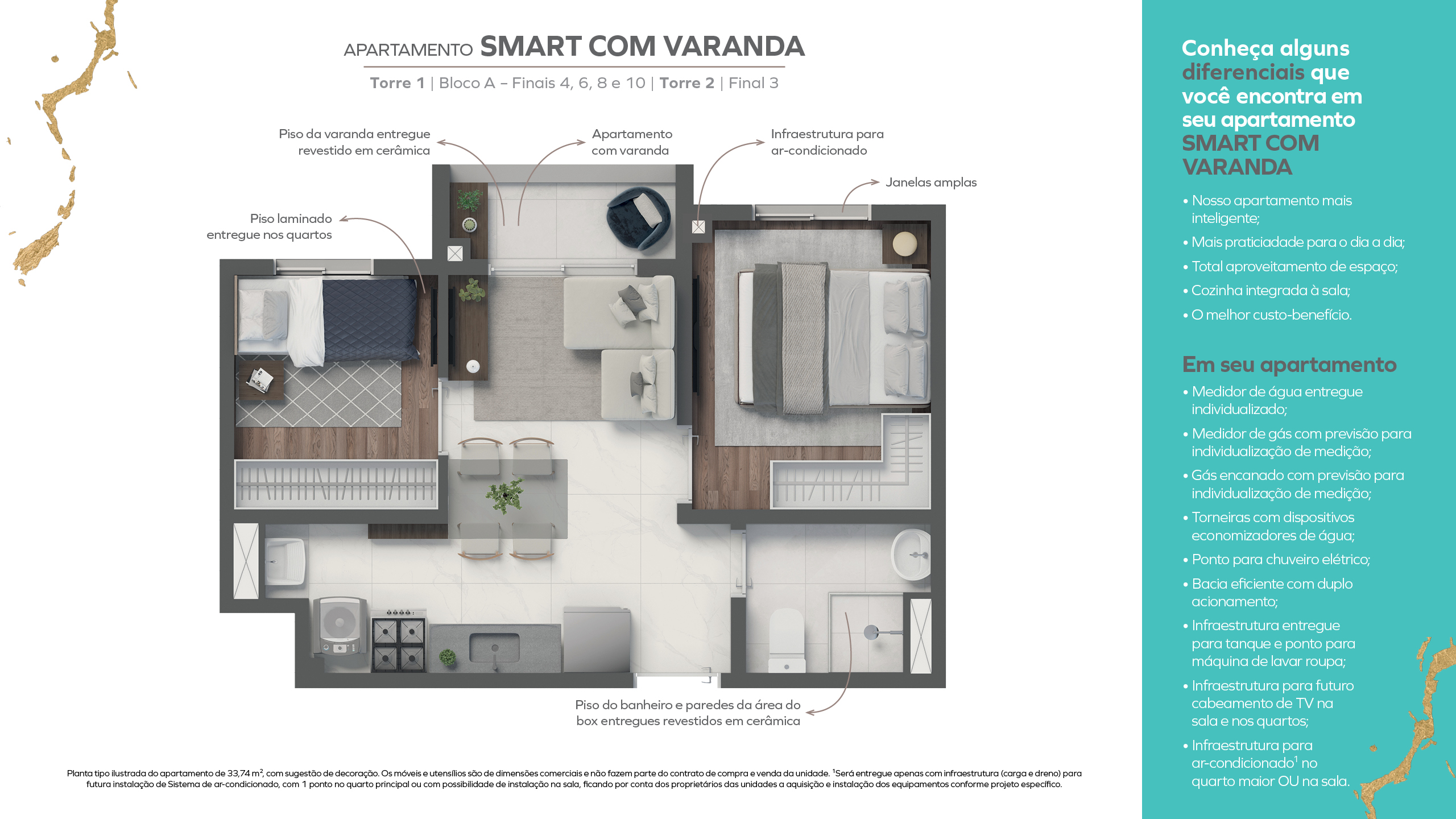 Imagem Apartamento com 2 Quartos à Venda, 32 m² em - Imagem Apartamento com 2 Quartos à Venda, 32 m² em -
