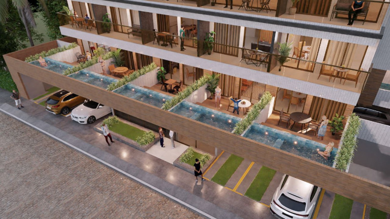 Imagem Apartamento com 1 Quarto à Venda, 27 m² em Porto de Galinhas - Ipojuca