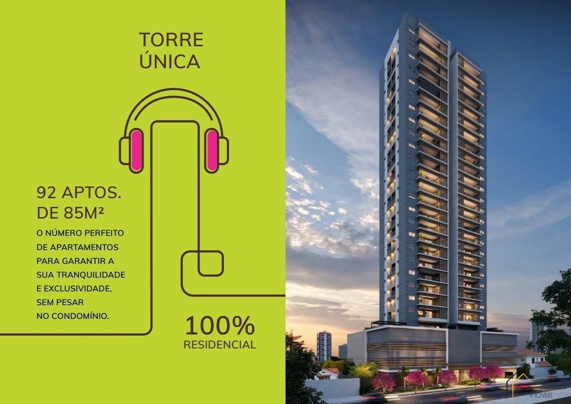 Imagem Apartamento com 3 Quartos à Venda, 85 m²em Butantã - São Paulo