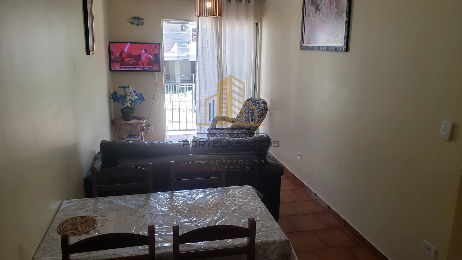 Imagem Apartamento com 1 Quarto para Temporada, 44 m² em Praia Grande - Ubatuba