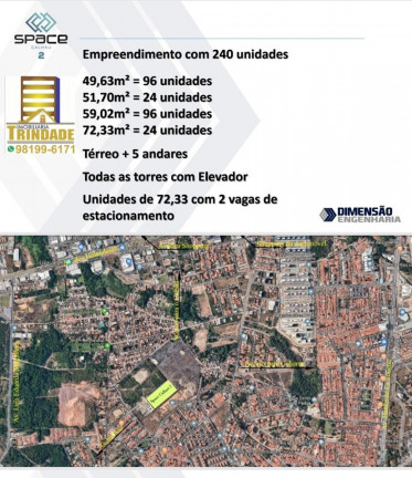 Imagem Apartamento com 2 Quartos à Venda, 59 m² em Parque Athenas - São Luís Imagem Apartamento com 2 Quartos à Venda, 59 m² em Parque Athenas - São Luís