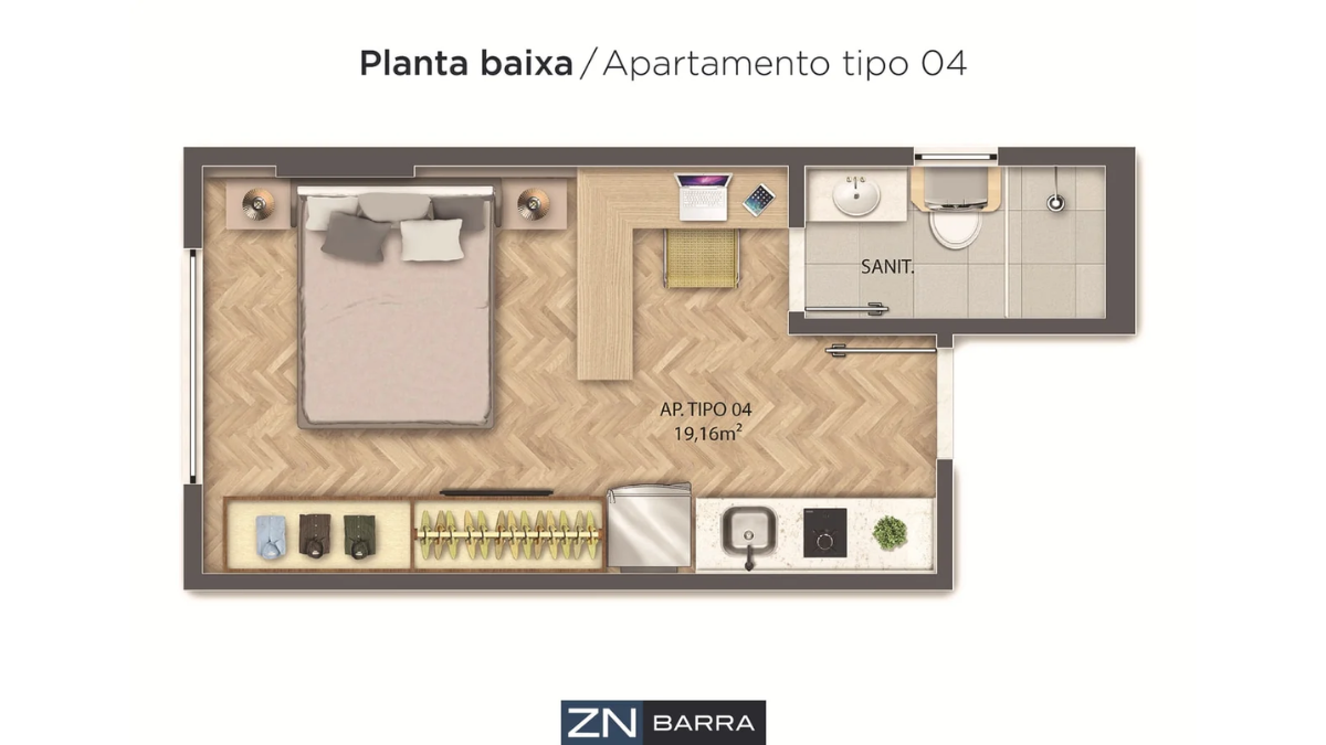 Imagem Studio com 1 Quarto à Venda, 18 m²em Barra - Salvador Imagem Studio com 1 Quarto à Venda, 18 m²em Barra - Salvador