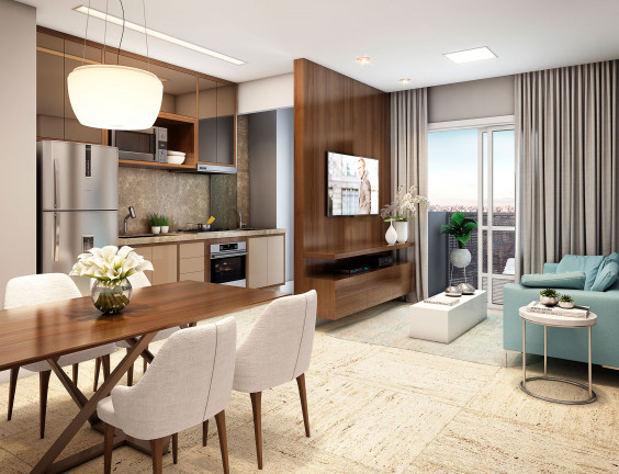 Imagem Apartamento com 2 Quartos à Venda, 49 m² em Santo Amaro - São Paulo