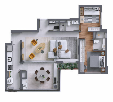 Imagem Apartamento com 3 Quartos à Venda, em Perdizes - São Paulo Imagem Apartamento com 3 Quartos à Venda, em Perdizes - São Paulo