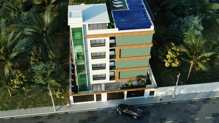 Imagem Flat com 1 Quarto à Venda, 33 m² em Rua Sergipe - Tamandaré