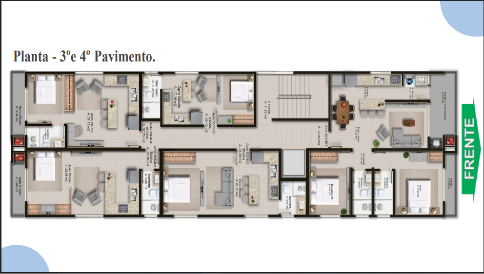 Imagem Studio com 1 Quarto à Venda, 25 m² em Canasvieiras - Florianópolis Imagem Studio com 1 Quarto à Venda, 25 m² em Canasvieiras - Florianópolis