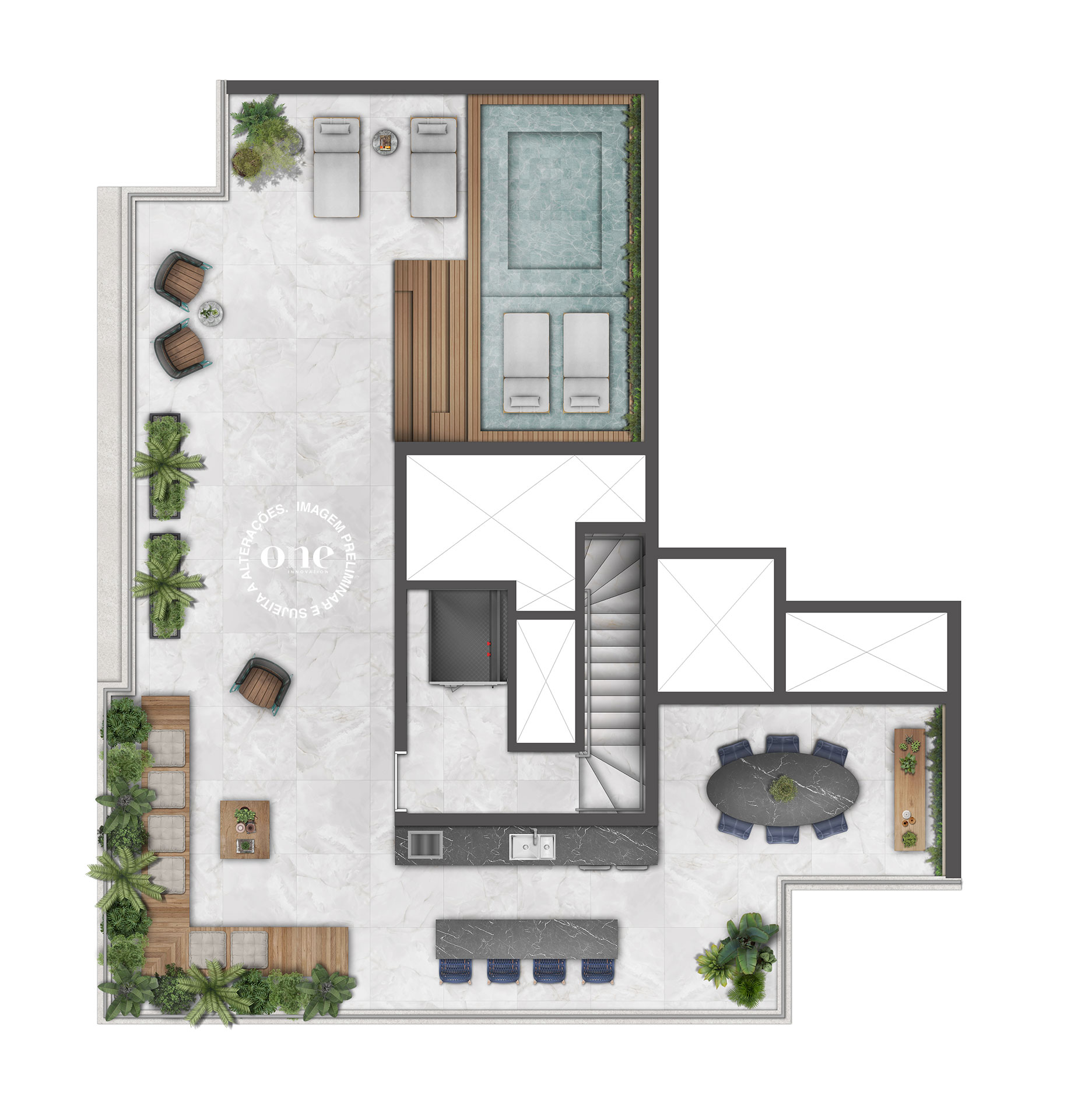 Imagem Cobertura com 4 Quartos à Venda, 345 m²em Indianópolis - São Paulo