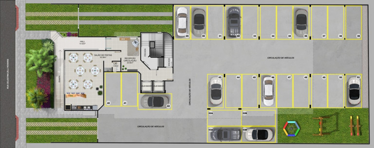 Imagem Apartamento com 3 Quartos à Venda, em Centro - Criciúma Imagem Apartamento com 3 Quartos à Venda, em Centro - Criciúma