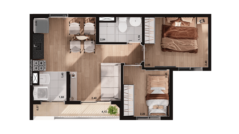 Imagem Apartamento com 2 Quartos à Venda, 38 m² em Jardim das Graças - São Paulo