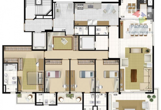 Imagem Apartamento com 4 Quartos à Venda, 224 m² em Vila Pompéia - São Paulo