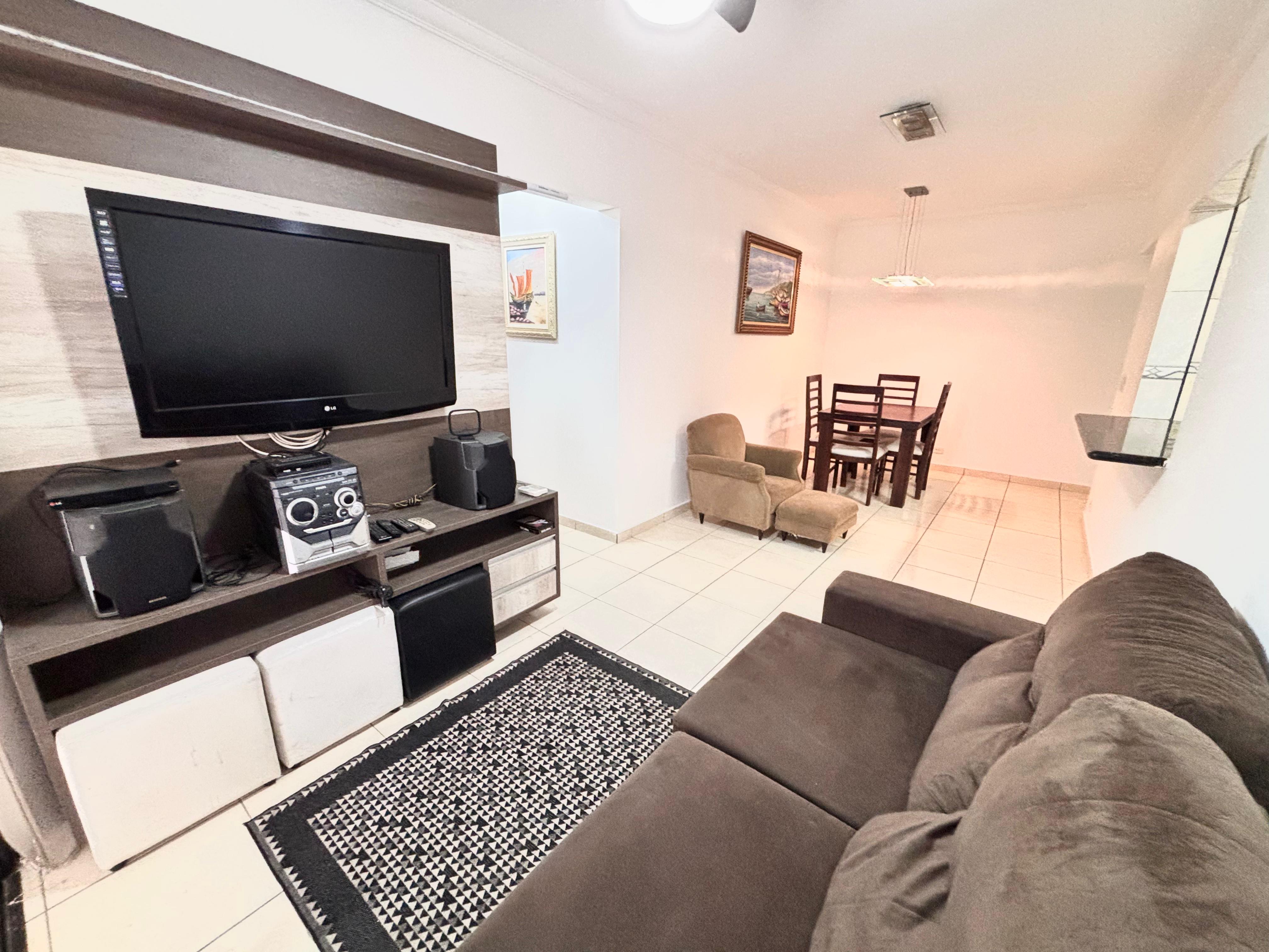 Imagem Apartamento com 1 Quarto à Venda, 71 m²em Canto do Forte - Praia Grande