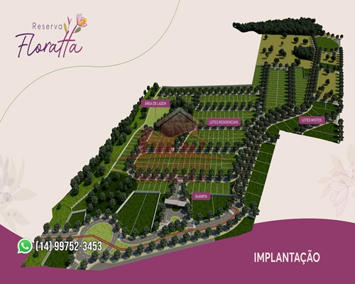 Imagem Terreno à Venda, 250 m² em Floratta Nações Residencial - Bauru Imagem Terreno à Venda, 250 m² em Floratta Nações Residencial - Bauru