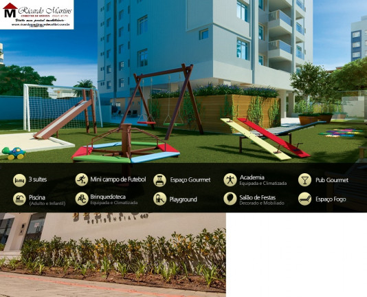 Imagem Apartamento com 3 Quartos à Venda, 155 m²em Michel - Criciúma Imagem Apartamento com 3 Quartos à Venda, 155 m²em Michel - Criciúma