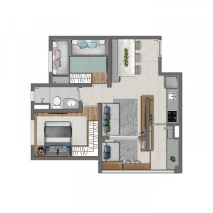 Imagem Apartamento com 1 Quarto à Venda, 28 m² em Vila Andrade - São Paulo Imagem Apartamento com 1 Quarto à Venda, 28 m² em Vila Andrade - São Paulo