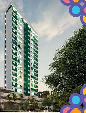 Apartamento com 2 Quartos à Venda, 43 m²em Torre - Recife