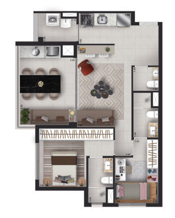 Imagem Apartamento com 4 Quartos à Venda, 156 m² em Butantã - São Paulo
