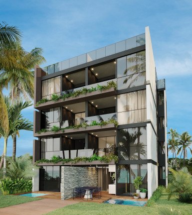 Imagem Apartamento com 1 Quarto à Venda, 30 m² em Praia Muro Alto - Ipojuca