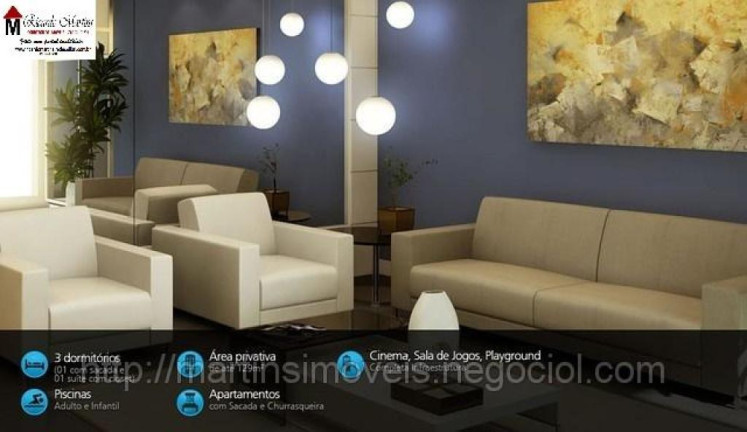 Imagem Apartamento com 3 Quartos à Venda, Locação ou Temporada,  em Comerciário - Criciúma