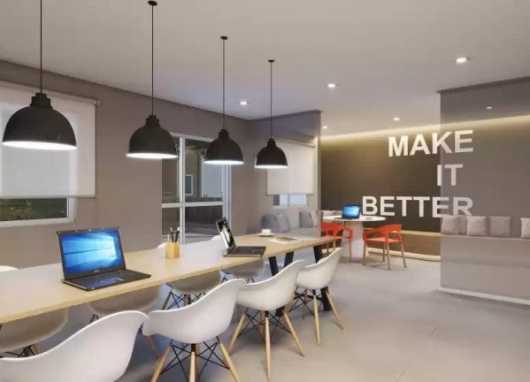 Imagem Studio com 1 Quarto à Venda, 28 m² em Jardim Caravelas - São Paulo